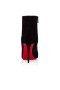 Christian Louboutin Spikita Booty So Kate 100 mm Noir Veau Velours Chaussures