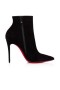 Christian Louboutin Spikita Booty So Kate 100 mm Noir Veau Velours Chaussures