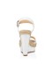 Christian Louboutin Wedge Almerio 120 mm Bianco Veau