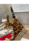 Christian Louboutin Pira Ryad 110 mm de Cales de cuir Nappa de Soie Léopard