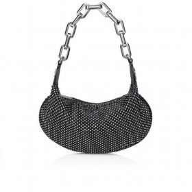 Christian Louboutin Le 54 Sac De Chaîne En Cuir Nappa Noir