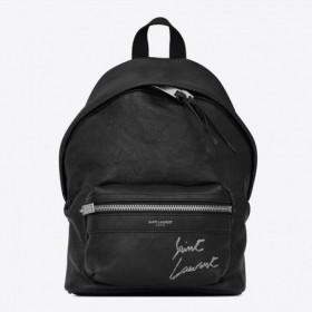 Saint Laurent Noir Mini Toy City Sac À Dos Brodé Saint Laurent Sacs