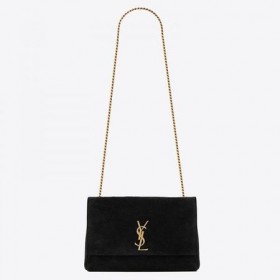 Saint Laurent Kate Moyen RÃ©versible Noir Sac Saint Laurent Sacs