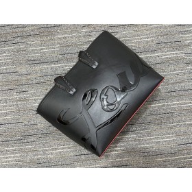 Christian Louboutin Cabata Sac Fourre-Tout Logo Motif En Cuir De Veau Noir