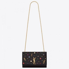 Saint Laurent Moyen Kate Multicolore Sac Charmes