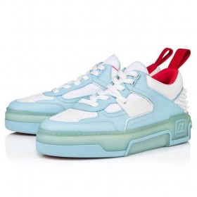 Christian Louboutin Astroloubi Femme Baskets En Cuir De Veau Minérale Christian Louboutin Chaussures