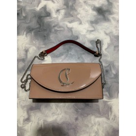 Christian Louboutin Loubi54 Brevet En Cuir De Sac D'Embrayage De La Poudre De Christian Louboutin Sacs