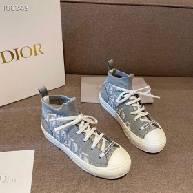 Marche n'Dior Baskets Gris Dior Obliques Technique de Maillage