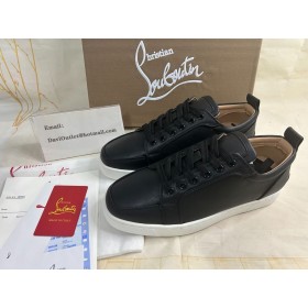 Christian Louboutin Low-top Rantulow Veau Noir Sneaker