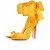 Christian Louboutin Sandale Du DéSert De 100 Mm de Lanières des Sandales en Crêpe Satin de Pollen CL Chaussures