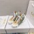 Dior D-connecter Baskets Tissu Technique Blanc Jaune