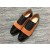 Christian Louboutin Hubertus Oxford Lug-semelle en Cuir et Daim Noir Brun