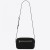 Saint Laurent Monogramme Partout Dans Le Sac De Caméra En Daim Noir