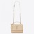 Saint Laurent Nouveau Moyen De Coucher De Soleil Sac Beige Cuir De Veau De Saint Laurent Sacs