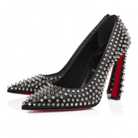 Christian Louboutin Condora Stacheln 100 mm Pumpen Nappa Leder Schwarz