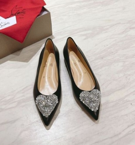Christian Louboutin Liebe Wohnungen Kate Nappa Leder Schwarz
