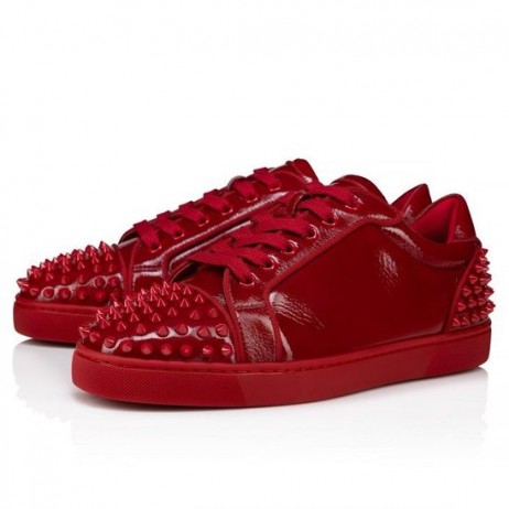 Christian Louboutin Seavaste 2 Sneakers Patent Leder Vog Loubi