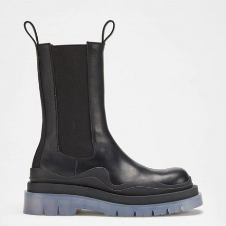 Bottega Veneta BV-Reifen-Chelsea-Stiefel Transparente Sohle Bottega Veneta Schuhe