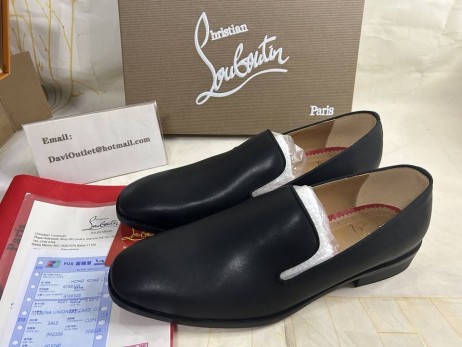 Christian Louboutin Löwenzahn Schwarzes Kalb