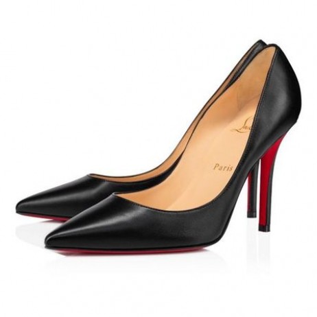 Christian Louboutin Pumps Apostrophy 100 mm Schwarz Nappa