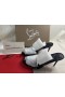 Christian Louboutin Einfach Nichts 85 Mm Maultiere Patent Leder Und Tpu Black CL-Schuhe