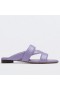 Bottega Veneta Band Folien Lavendel-Lammfell-Bottega Veneta Schuhe