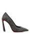 Christian Louboutin Condora Stacheln 100 mm Pumpen Nappa Leder Schwarz