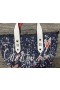 Christian Louboutin Frangibus Toile Tote Bag Grafik-Canvas-und-Leder-Marine