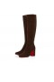 Christian Louboutin Jane Botta 85 Mm Stiefel Veau Velours Cosme
