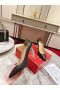 Christian Louboutin Lipstrass Crystal-Embellished Pumps 100MM CL Schuhe Store