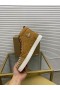 Christian Louboutin Lou Spikes Orlato High top Sneakers Suede-Leder-Braun