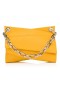 Christian Louboutin Loubitwist Chain Bag Smooth Calf Leather Pollen