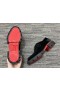 Christian Louboutin Unsere Georges Derby Schuhe Wildleder Schwarz