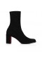 Christian Louboutin Stretchadoxa 70 Mm Stiefeletten Gestreckt Veau Velours Schwarz Christian Louboutin Schuhe