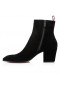 Christian Rosalio St 70-Mm-Stiefel Leder Schwarz Christian Louboutin Schuhe