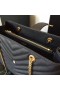 Saint Laurent Schwarz Monogramm-Tasche Saint Laurent Taschen