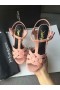 Saint Laurent Tribute Sandals Rosa Patent Leder Von Saint Laurent Schuhe
