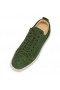 Christian Louboutin Louis Junior Sneakers aus Geflochtenem Leder Vertlaine CL Schuhe Store