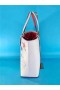 Christian Louboutin Multi/White Print Calf Tote Bag