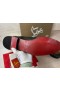 Christian Louboutin Oxford Greggo Schwarz Leder Schuh