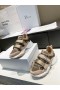 Dior D-WANDERN Sneakers aus Technischem Gewebe Oblique-Print-Brown