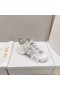 Dior D connect-Sneakers aus Technischem Gewebe, Weiß, Grau