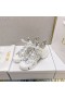 Dior D connect-Sneakers aus Technischem Gewebe, Weiß, Grau