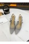 Dior J'ADior Slingback Pump 65mm Grau