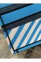 Dior Medium Buch Tote-Tasche Blau D-Dschungel Pop-Stickerei