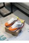 Christian Louboutin Loubishark Comic-Print Leder Sneakers Multicolor