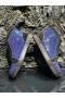 Christian Louboutin Louis Strass High top Sneakers aus Wildleder Schwarz Blau