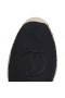 Christian Louboutin Nanou Spitze Cl Espadrilles Olona Canva-Und Kalb-Schwarz