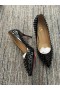 Christian Louboutin Pigalle Spikes Pumpen 85mm Lackleder Schwarz