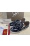 Christian Louboutin Pik Boat Spikes Slip-on Turnschuhe Multicolor